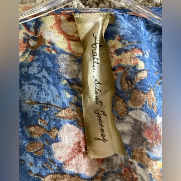 Aratta Silent Journey Floral Open Front Kimono Cardigan - OS - Picture 3 of 7